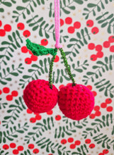 Afbeelding in Gallery-weergave laden, kerst kersen / cherry ornament
