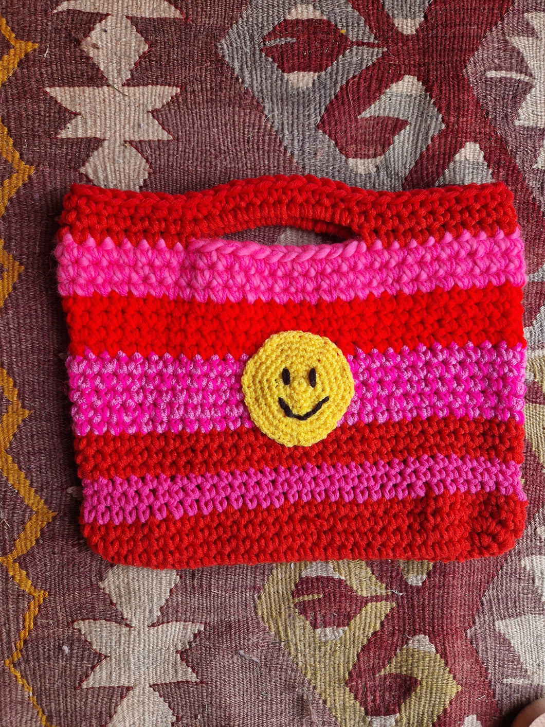 Happy bag pink and red