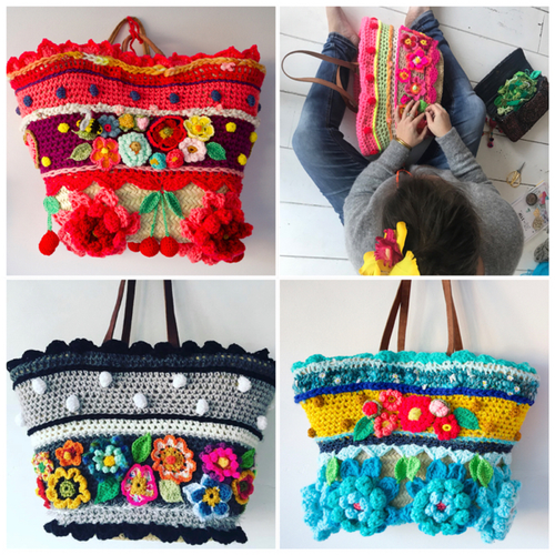 Crochet Pattern Bag by Pollevie