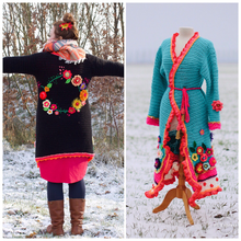 Load image into Gallery viewer, Crochet Pattern Cardigan by Pollevie

