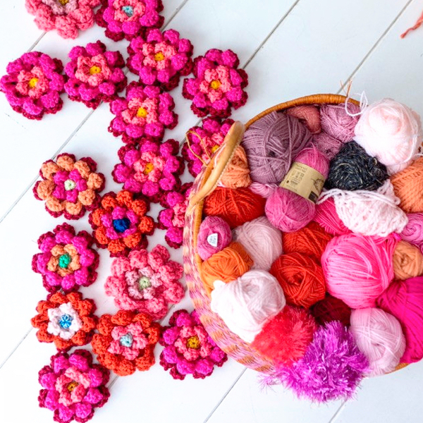 Crochet Pattern Lotus Flower by Pollevie