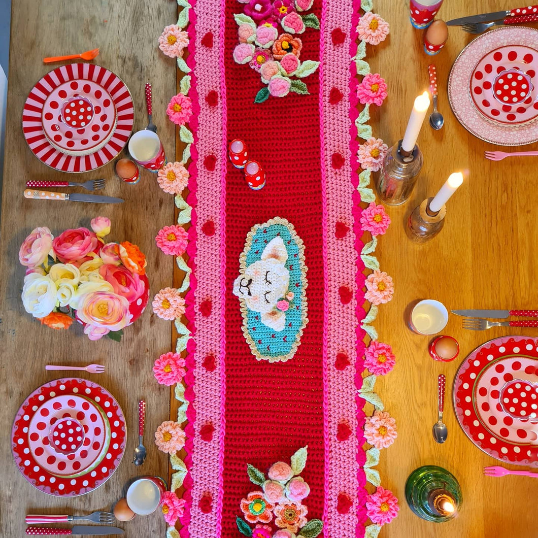Table runner Polleviestyle